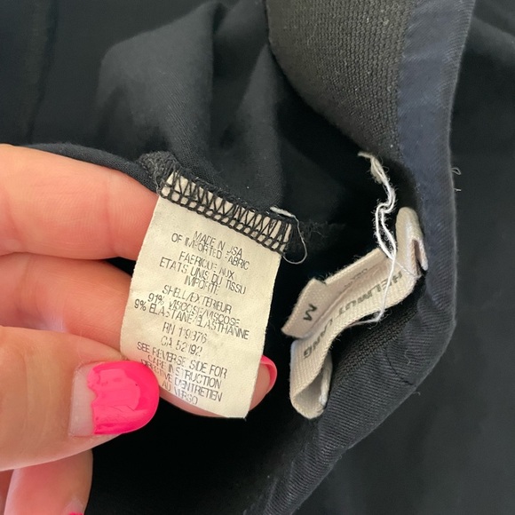 Helmut Helmut Lang Midnight Black Leggings - Picture 7 of 9